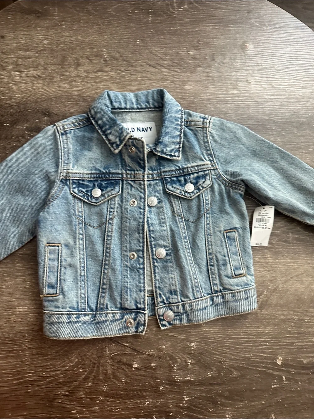 Old Navy Kids Light Blue Denim Jean Jacket